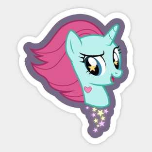 Pony Head Sticker
